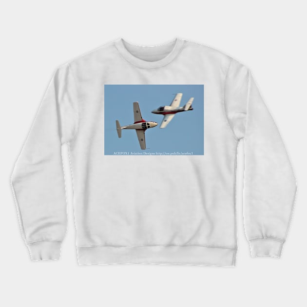 Snowbirds Solos Crossing Crewneck Sweatshirt by acefox1